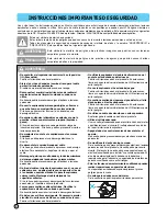 Предварительный просмотр 8 страницы LG VK791 Series Owner'S Manual