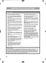 Предварительный просмотр 6 страницы LG VK882 series Owner'S Manual