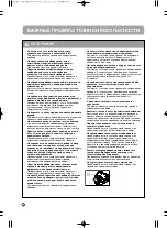 Предварительный просмотр 8 страницы LG VK882 series Owner'S Manual