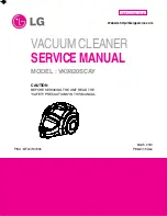 Предварительный просмотр 1 страницы LG VK9820SCAY Service Manual