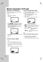 Предварительный просмотр 12 страницы LG VLK9320QW1M Owner'S Manual