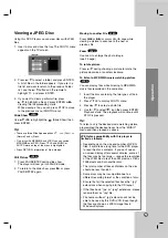 Предварительный просмотр 27 страницы LG VLK9320QW1M Owner'S Manual