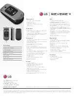 Предварительный просмотр 2 страницы LG VN150S Datasheet