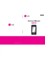 Preview for 1 page of LG Vodafone GM750 Service Manual