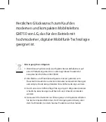 Предварительный просмотр 5 страницы LG Vodafone GM750 User Manual