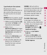 Preview for 25 page of LG Vodafone KM900 User Manual