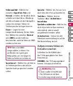 Preview for 59 page of LG Vodafone KM900 User Manual