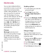 Preview for 354 page of LG Vodafone KM900 User Manual