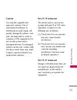 Preview for 17 page of LG VOLT LG700 User Manual