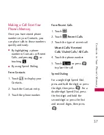 Preview for 39 page of LG VOLT LG700 User Manual