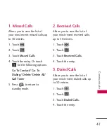 Preview for 43 page of LG VOLT LG700 User Manual