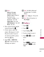 Preview for 63 page of LG VOLT LG700 User Manual