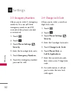 Preview for 94 page of LG VOLT LG700 User Manual