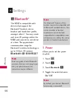 Preview for 100 page of LG VOLT LG700 User Manual