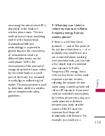 Preview for 121 page of LG VOLT LG700 User Manual