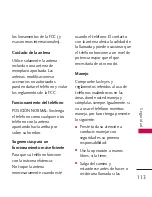 Preview for 255 page of LG VOLT LG700 User Manual