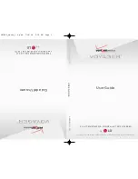 Preview for 1 page of LG VOYAGER User Manual