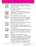 Preview for 5 page of LG VOYAGER User Manual