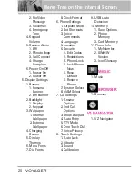 Preview for 22 page of LG VOYAGER User Manual