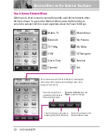 Preview for 24 page of LG VOYAGER User Manual