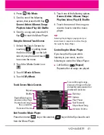 Preview for 43 page of LG VOYAGER User Manual