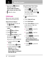 Preview for 44 page of LG VOYAGER User Manual