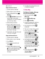 Preview for 71 page of LG VOYAGER User Manual