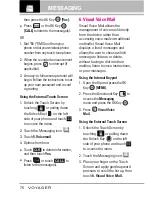 Preview for 78 page of LG VOYAGER User Manual