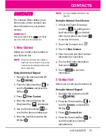 Preview for 83 page of LG VOYAGER User Manual