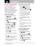 Preview for 86 page of LG VOYAGER User Manual