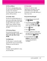 Preview for 95 page of LG VOYAGER User Manual