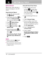 Preview for 120 page of LG VOYAGER User Manual