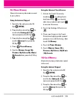 Preview for 141 page of LG VOYAGER User Manual