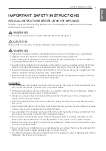 Предварительный просмотр 3 страницы LG VR122CE Owner'S Manual