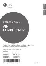 LG VR122CL NB1 Series Owner'S Manual preview