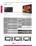 Предварительный просмотр 2 страницы LG VS10 Brochure & Specs