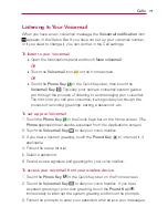 Preview for 73 page of LG VS840 Owner'S Manual