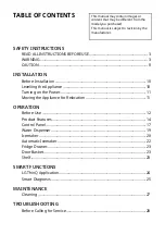 Preview for 2 page of LG VT40BPP Owner'S Manual