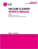 Предварительный просмотр 1 страницы LG VUP152NJP Service Manual