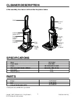 Предварительный просмотр 4 страницы LG VUP152NJP Service Manual