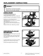 Предварительный просмотр 5 страницы LG VUP152NJP Service Manual