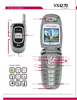 Предварительный просмотр 2 страницы LG VX4270 Get Started Manual