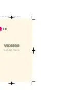 Preview for 2 page of LG VX4600 User Manual