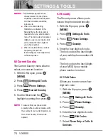 Preview for 76 page of LG VX5500 User Manual