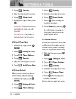 Preview for 78 page of LG VX5500 User Manual
