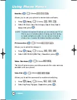 Preview for 69 page of LG VX8000 User Manual