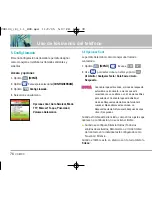 Предварительный просмотр 79 страницы LG VX8100 (Spanish) Manual Del Usuario