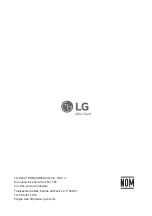 Предварительный просмотр 18 страницы LG W051CE Owner'S Manual