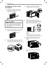 Предварительный просмотр 16 страницы LG W121CE SL0 Owner'S Manual