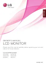 LG W1943SB Owner'S Manual предпросмотр